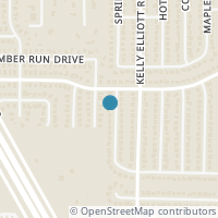Map location of 6306 Willow Springs Drive, Arlington, TX 76001