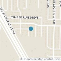 Map location of 6303 Royal Springs Drive, Arlington, TX 76001