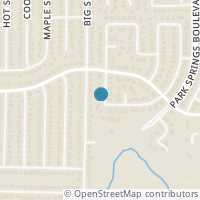 Map location of 6308 Glen Echo Lane, Arlington, TX 76001