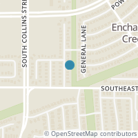 Map location of 6405 Brookbriar Court, Arlington, TX 76018