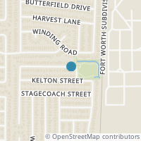 Map location of 2355 Laurelhill Lane, Fort Worth, TX 76133
