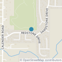 Map location of 2707 Redstone Drive, Arlington, TX 76001