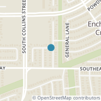 Map location of 6402 Brookbriar Court, Arlington, TX 76018