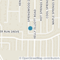 Map location of 6227 Springwood Drive, Arlington, TX 76001