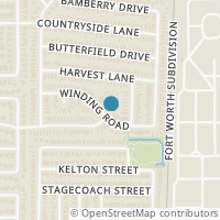 Map location of 6811 Normandy Ct, Fort Worth TX 76133