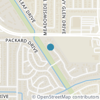 Map location of 836 W Colony Drive, Arlington, TX 76001
