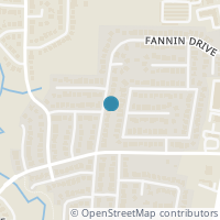Map location of 6215 Fannin Dr, Arlington TX 76001