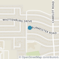 Map location of 1617 Burmeister Road, Fort Worth, TX 76134