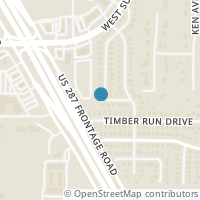 Map location of 6230 Fernwood Drive, Arlington, TX 76001