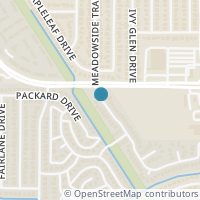 Map location of 846 W Colony Drive, Arlington, TX 76001