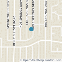 Map location of 6220 Maple Springs Dr, Arlington TX 76001