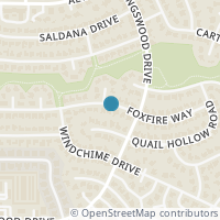 Map location of 4513 Foxfire Way, Fort Worth, TX 76133