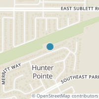 Map location of 2227 Merritt Way, Arlington, TX 76018