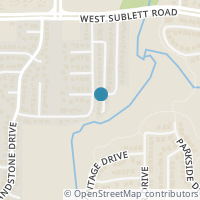 Map location of 6115 Copperfield Drive, Arlington, TX 76001