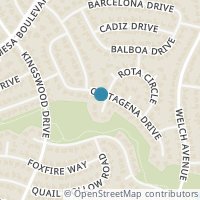 Map location of 4401 Cartagena Dr, Fort Worth TX 76133