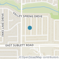 Map location of 6100 Cohoke Drive, Arlington, TX 76018