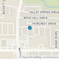 Map location of 6003 Flyers Lane, Arlington, TX 76018