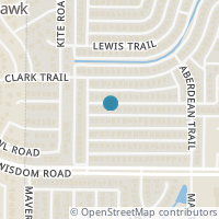 Map location of 2109 Sandra Lane, Grand Prairie, TX 75052