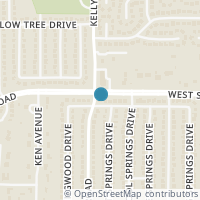 Map location of 4211 Spring Brook Drive, Arlington, TX 76001