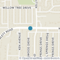 Map location of 4307 Spring Brook Dr, Arlington TX 76001