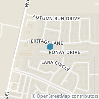 Map location of 3025 Ronay Dr, Forest Hill TX 76140