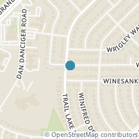 Map location of 5125 Whistler Drive, Fort Worth, TX 76133