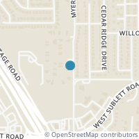Map location of 5917 Mira Lago Ln, Arlington TX 76017
