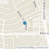 Map location of 5914 Royal Club Drive, Arlington, TX 76017