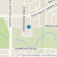 Map location of 5800 Magnum Drive, Arlington, TX 76018