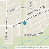 Map location of 5712 Indian Hill Dr, Arlington TX 76018