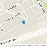 Map location of 3240 Nandina Drive, Dallas, TX 75241
