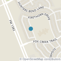 Map location of 5743 Wisdom Creek Drive, Dallas, TX 75249