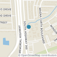 Map location of 3110 Holstein Drive, Forney, TX 75126