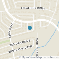 Map location of 4948 Regal Oak Road, Grand Prairie, TX 75052