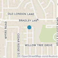 Map location of 5701 Willow Elm Dr, Arlington TX 76017