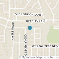Map location of 4608 Elm Branch Dr, Arlington TX 76017