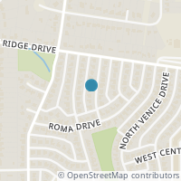 Map location of 303 Genoa Drive, Duncanville, TX 75116