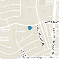 Map location of 5604 Paddockview Drive, Arlington, TX 76017