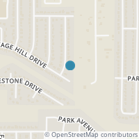 Map location of 6825 Rustic Drive, Forest Hill, TX 76140