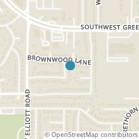 Map location of 5603 Farris Drive, Arlington, TX 76017