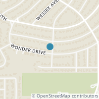 Map location of 6000 Wonder Drive, Fort Worth, TX 76133