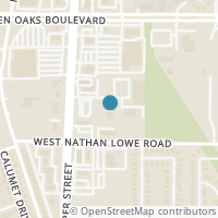 Map location of 5525 S Cooper Street, Arlington, TX 76017