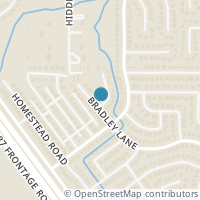 Map location of 5520 Bradley Court, Arlington, TX 76017
