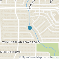 Map location of 921 Grasswood Drive, Arlington, TX 76017