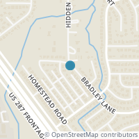 Map location of 5404 Bradley Lane, Arlington, TX 76017