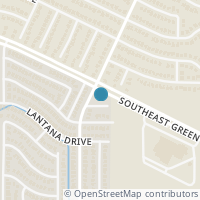 Map location of 5403 Yaupon Drive, Arlington, TX 76018