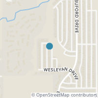 Map location of 7508 Marietta Lane, Dallas, TX 75241