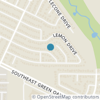 Map location of 607 Myrtle Drive, Arlington, TX 76018