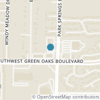 Map location of 5400 Park Springs Boulevard, Arlington, TX 76017