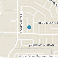 Map location of 5407 Signal Peak Drive, Arlington, TX 76017
